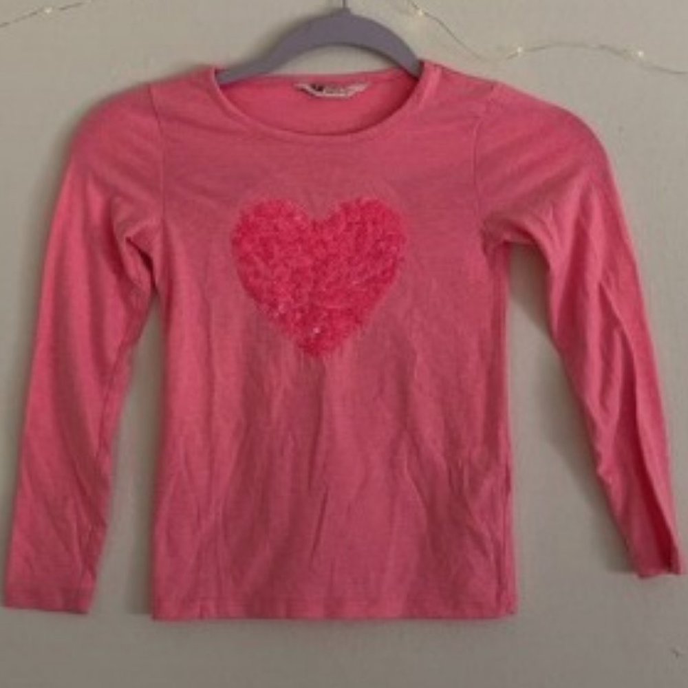 Cute long sleeve Heart shirt